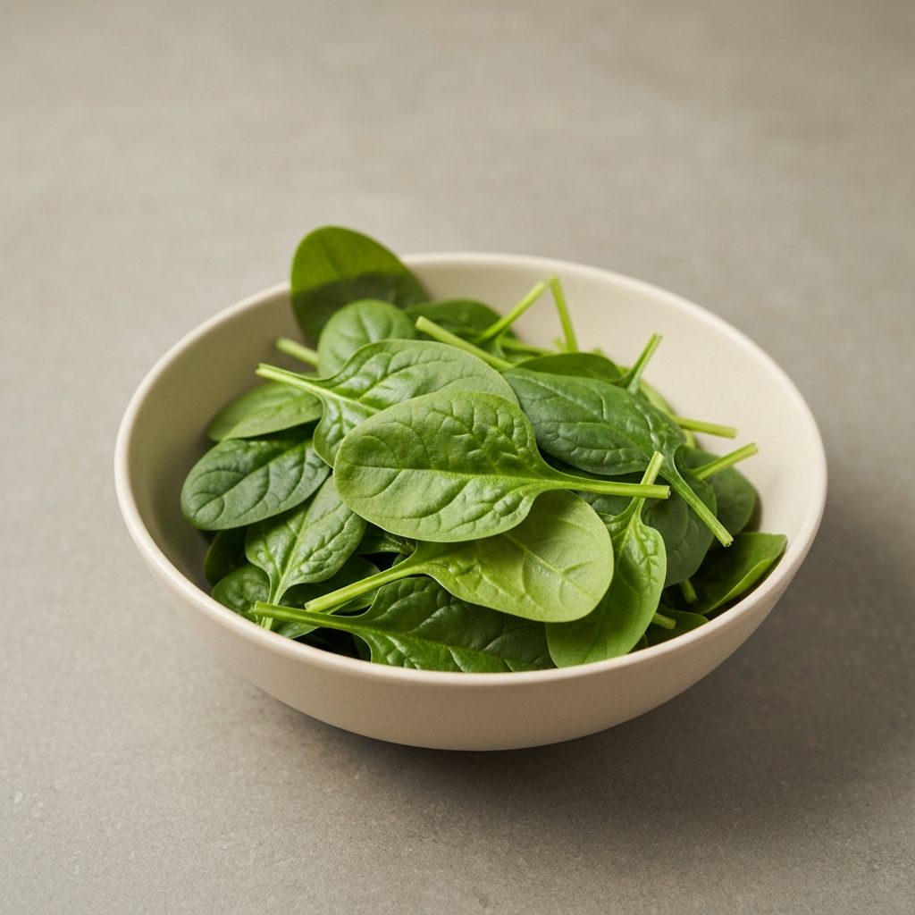 Świeży szpinak