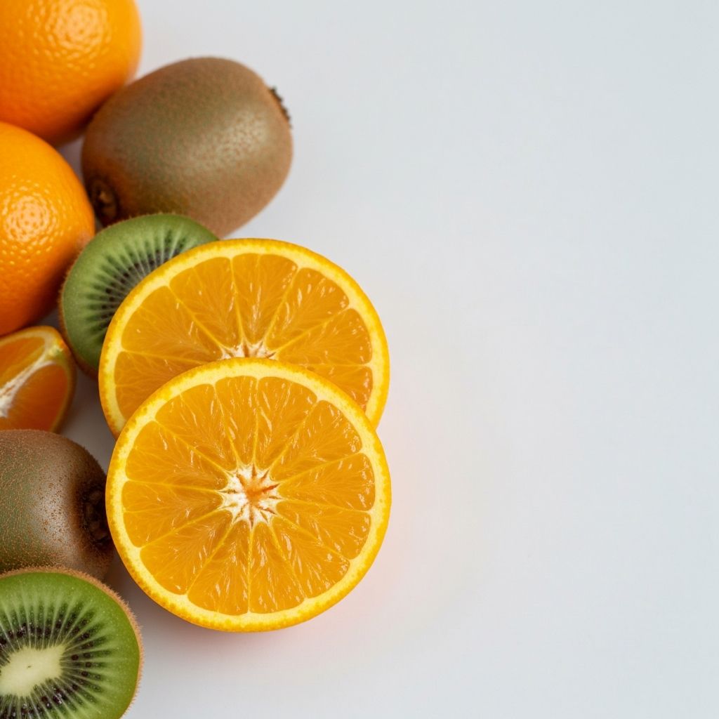 Owoce cytrusowe i kiwi